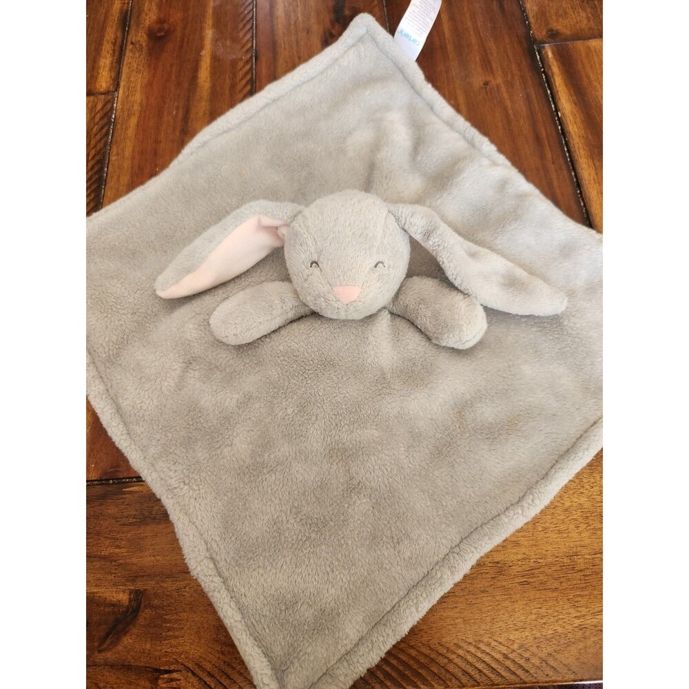 Carter's Gray Bunny Lovey Blanket Plush Stuffed Animal Snuggler 2020
